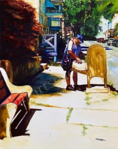 Postman (11" X 14")